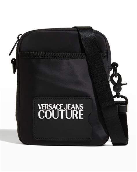 versace jeans couture men bag|Versace Jeans crossbody bag.